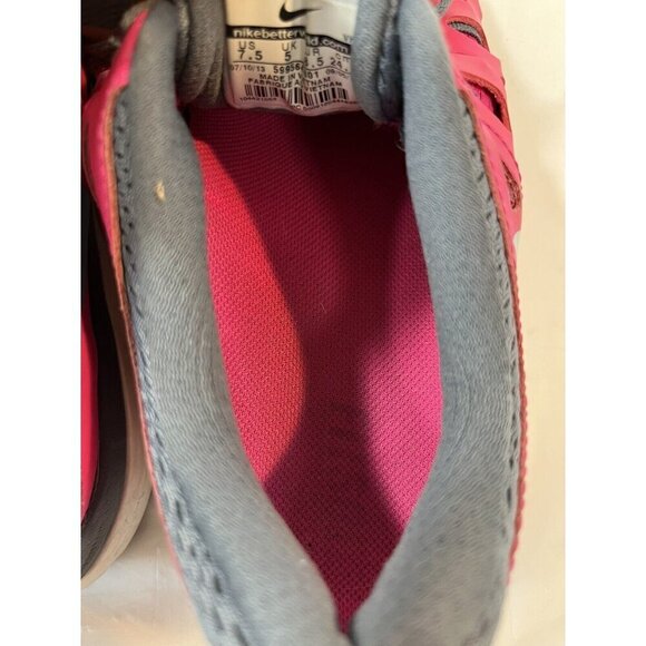 Nike Dual Fusion Run 2 Pink Grey Athletic Running Cross Training Shoes  Size 7.5 - Picture 12 of 13